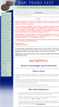 Mobile Screenshot of bantransfats.com